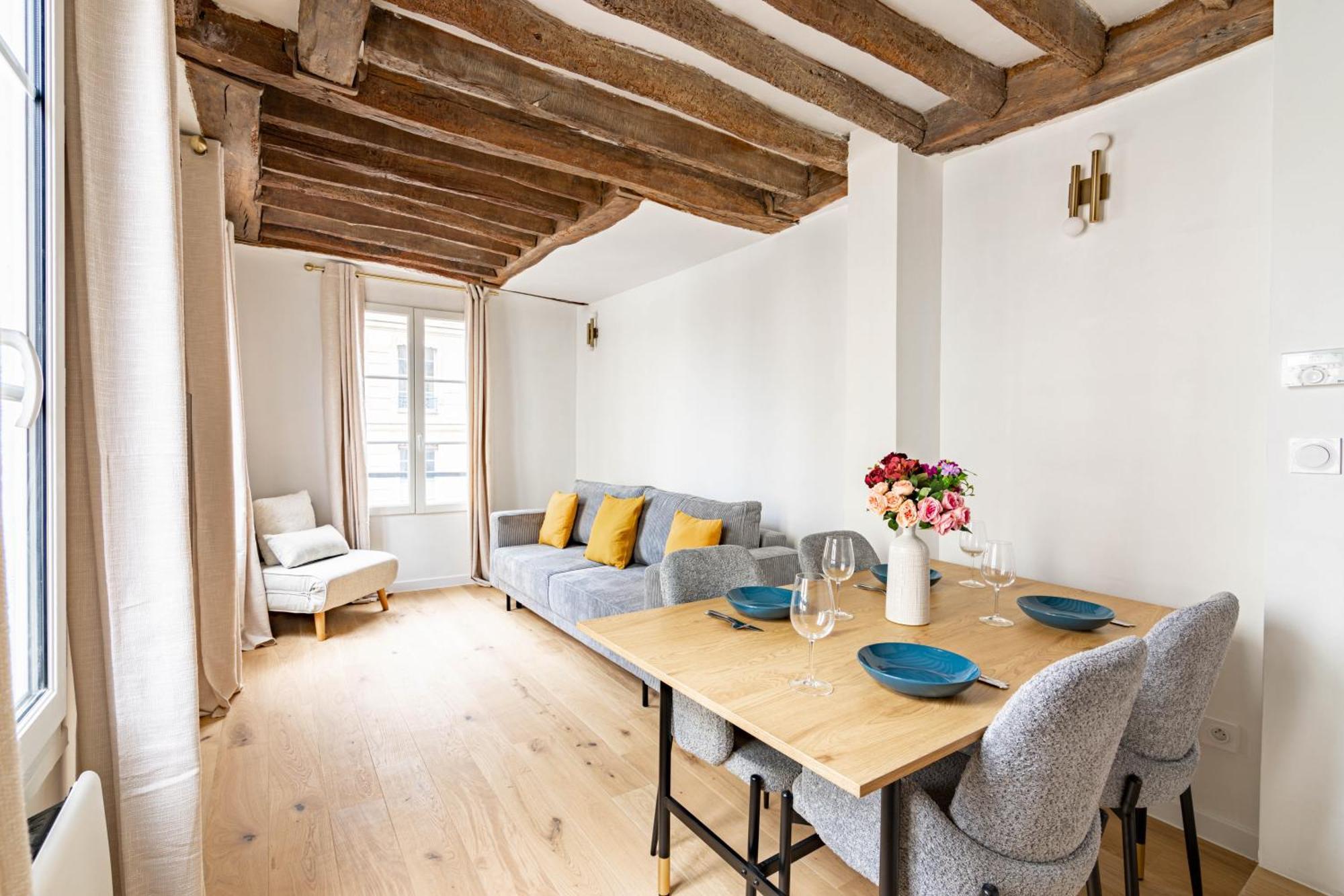 Appartement Quartier Fontaine Chatelet Les Halles Free Netflix ปารีส ภายนอก รูปภาพ