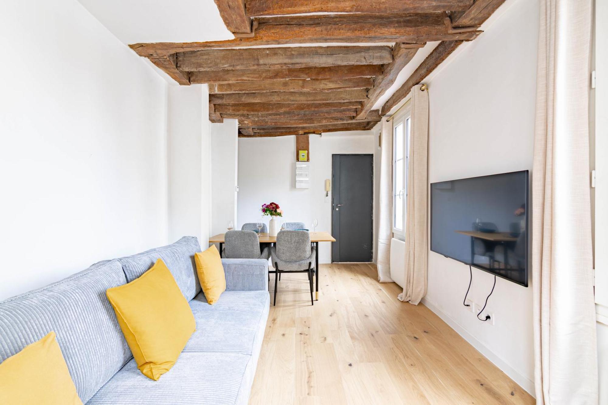 Appartement Quartier Fontaine Chatelet Les Halles Free Netflix ปารีส ภายนอก รูปภาพ