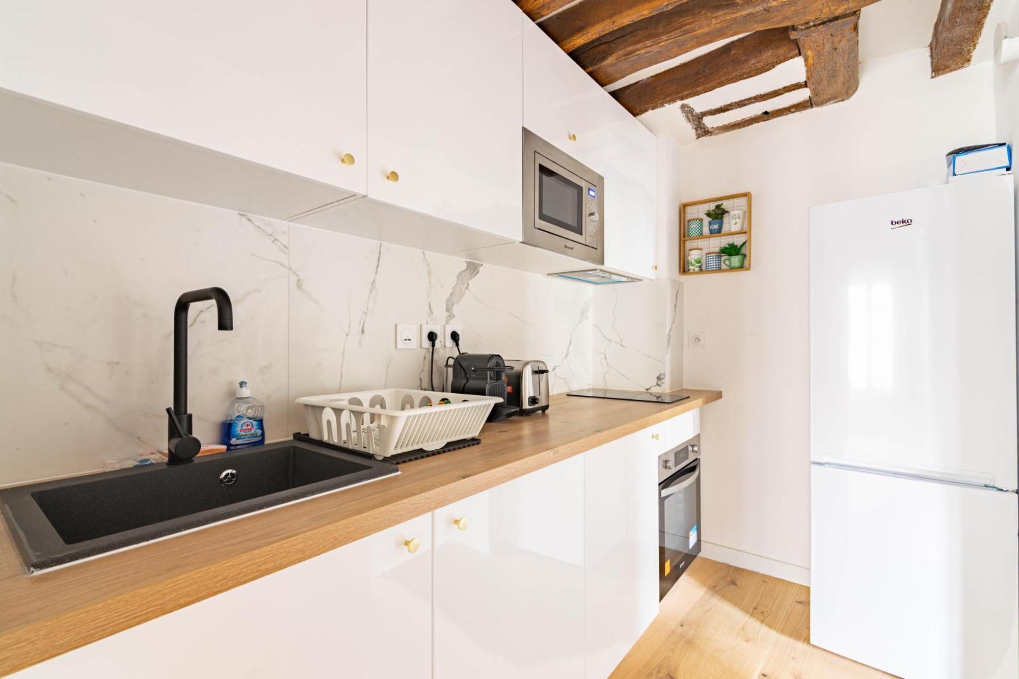 Appartement Quartier Fontaine Chatelet Les Halles Free Netflix ปารีส ภายนอก รูปภาพ