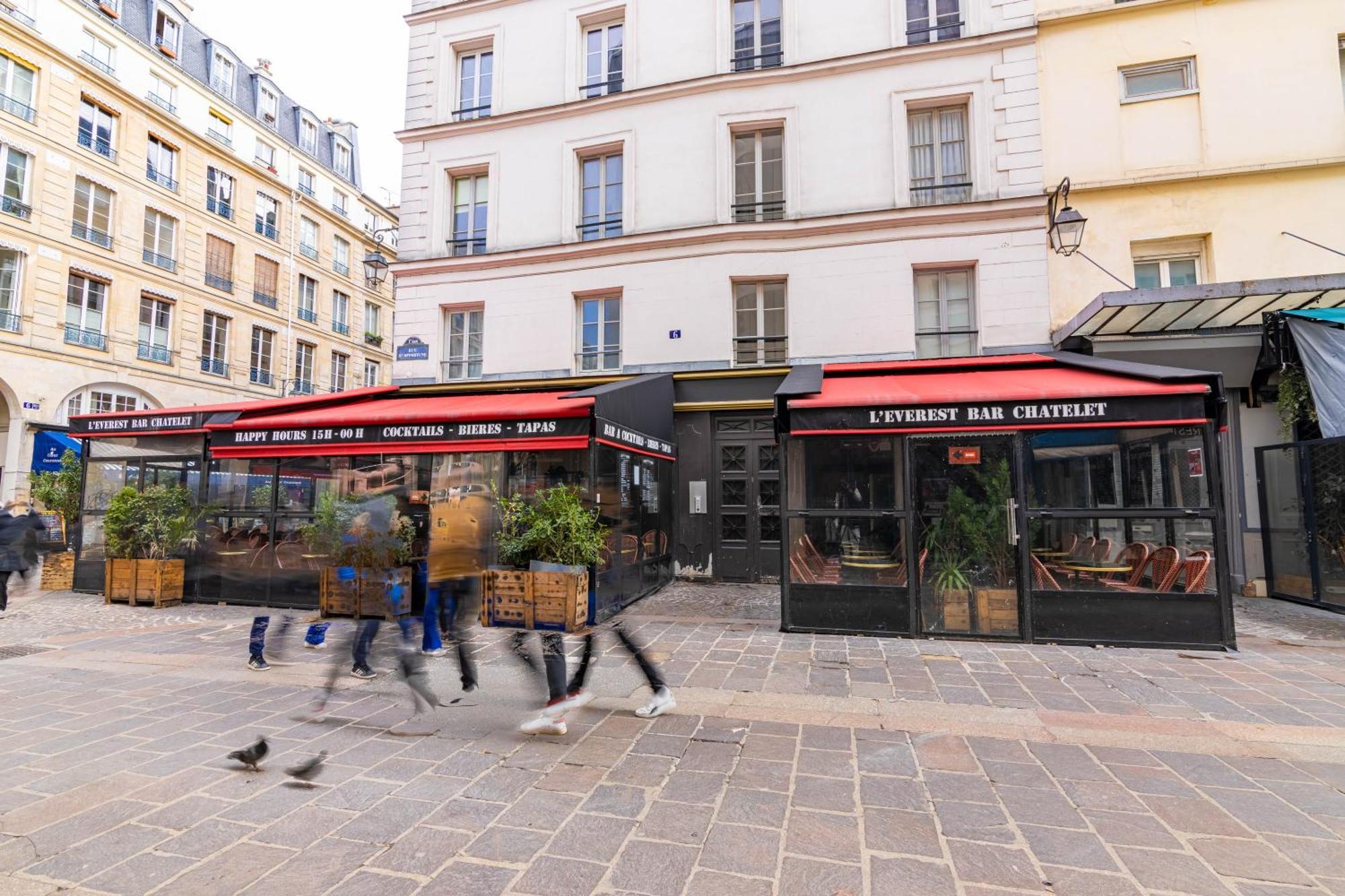Appartement Quartier Fontaine Chatelet Les Halles Free Netflix ปารีส ภายนอก รูปภาพ